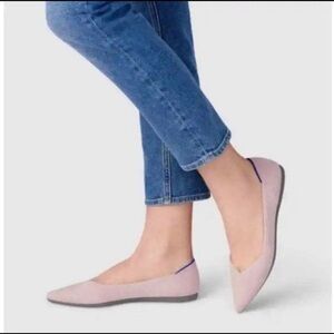 Rothy's The Point flats in Petal Pink - Retired Color